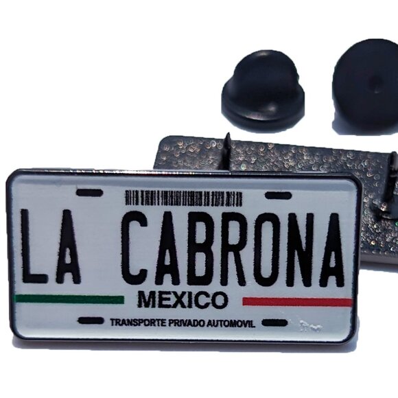 Pin La Cabrona Pin For Caps Clothing Enamel Badge Plate Mexican Pin Mexico - Picture 1 of 5